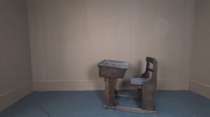 Реставрация парты 1940-х годов