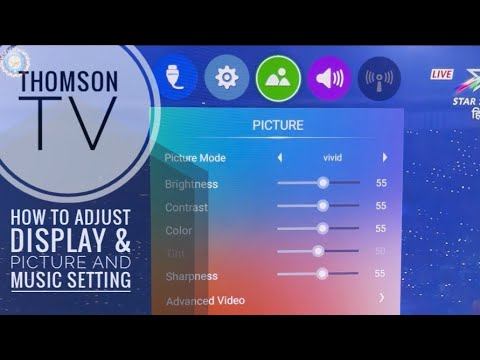 THOMSON TV ADJUST BRIGHTNESS 💢 COLOR 💢 AUDIO 💢 0N THOMSON TV смотреть онлайн