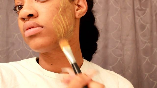 GET CLEAR SKIN IN 5 DAYS "TURMERIC MASK" | STYLEDBYKAMI смотреть онлайн