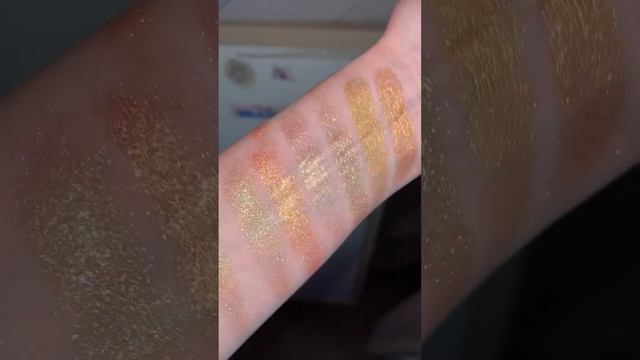 Золото-зеленое семейство #обзоркосметики #макияж #тени #пигменты #бюджетнаякосметика #дуохромы смотреть онлайн