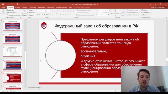 Королёв Павел Андреевич. Нормативно-правовое обеспечение образовательной деятельности (дошк.)