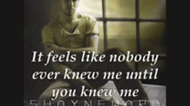 Shayne Ward - Until You [video lyircs] смотреть онлайн