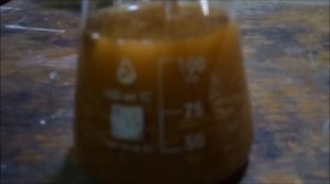 Демонстрация не удачного восстановления золота гидразином