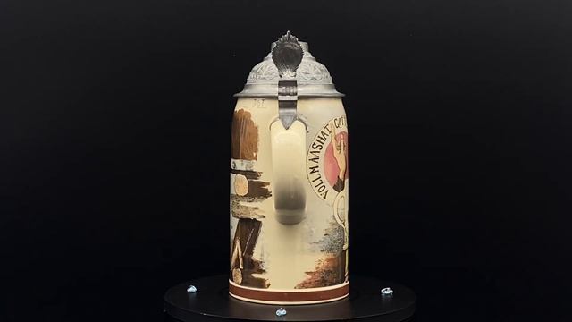 Антикварная пивная кружка ( bierkrüge) 1900г Германия Mettlach “Хороший налив” Каталог № 1909 смотреть онлайн