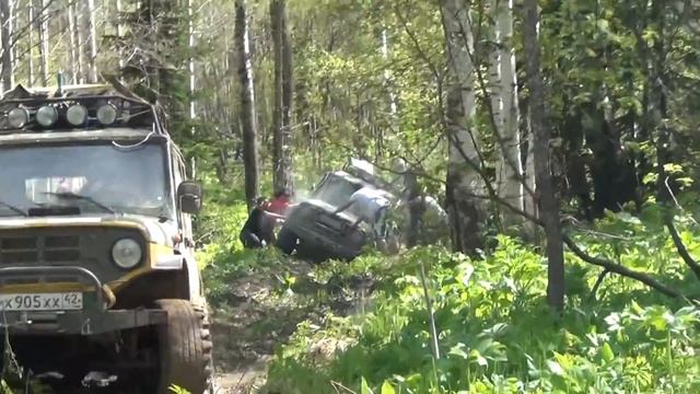 Мурюк. Подъем УАЗа