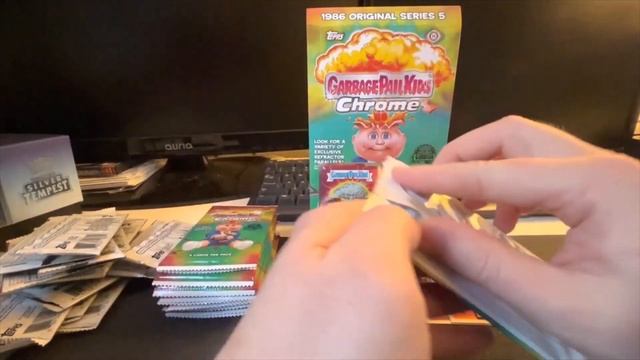 Garbage Pail Kids Chrome Series 5 Hobby Box Break - Better than the Blaster Box? GPK смотреть онлайн