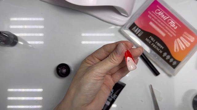 Выкладной , двойной френч. Верхние формы. Силиконовый трафарет для верхних форм. смотреть онлайн