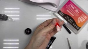 Выкладной , двойной френч. Верхние формы. Силиконовый трафарет для верхних форм.