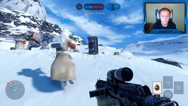 Star Wars: Battlefront Multiplayer Gameplay! (Walker Assault on Hoth - Playstation 4 Beta HD) смотреть онлайн