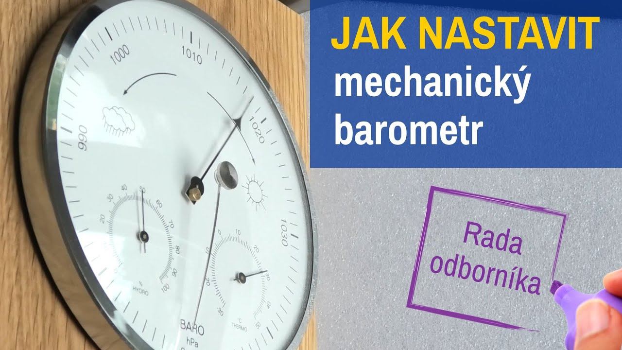 Jak na to: Nastavujeme mechanický barometr смотреть онлайн