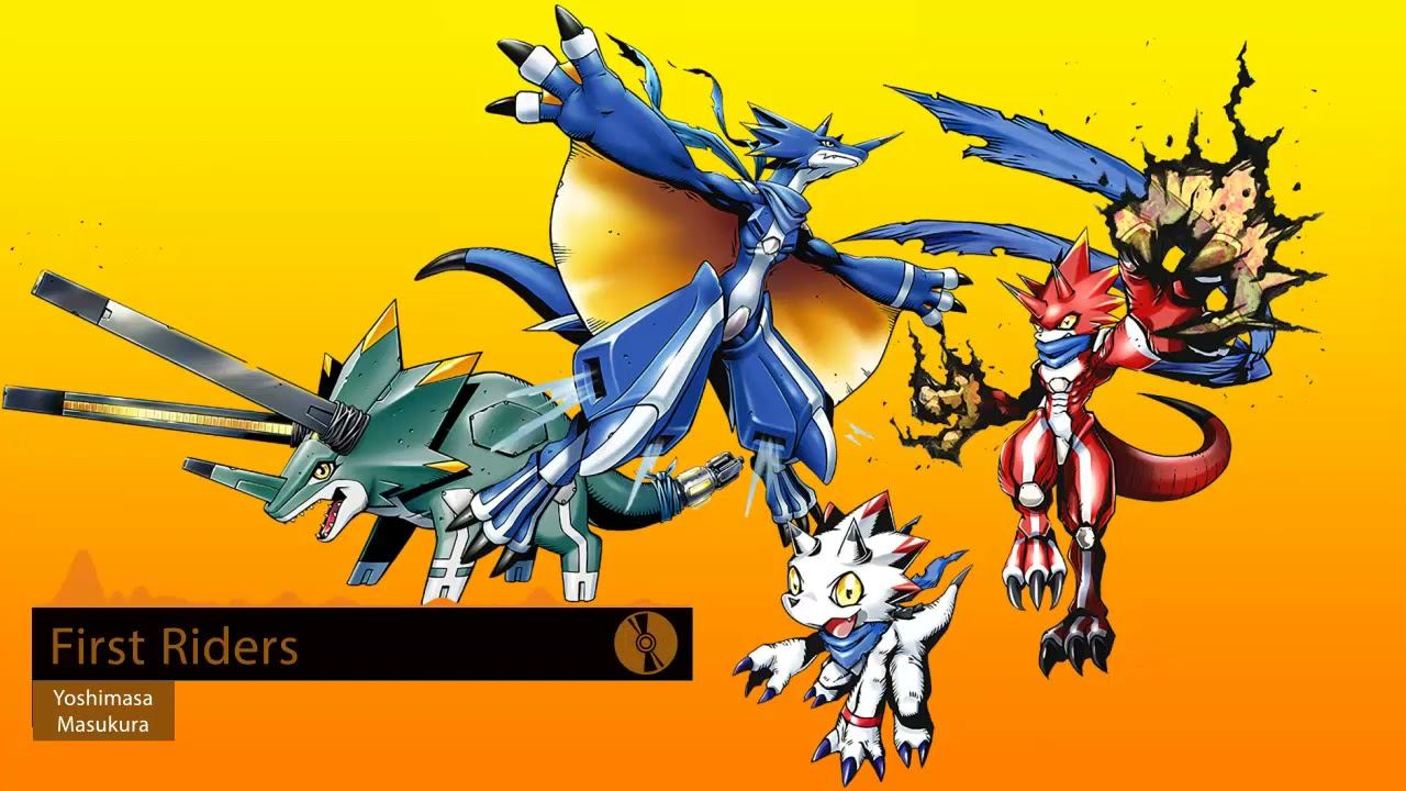 Digimon Ghost Game Evolution Theme Song : First Riders - Yoshimasa Masukura смотреть онлайн