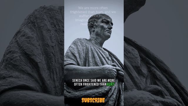 We are more often frightened.. Win the battle in your mind... senena quote watch this #seneca смотреть онлайн