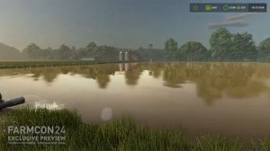 Игровой процесс FS25 - Посадка риса и затопление полей | Farming Simulator 25 #fs25 #фс25