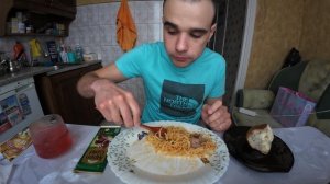 МУКБАНГ СПАГЕТТИ / КОТЛЕТЫ / БУТЕРБРОДЫ / КОЛБАСА / ШОКОЛАД  / ОБЖОР / EATING MUKBANG ASMR АСМР
