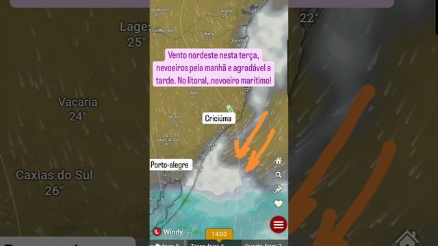 Terça com nevoeiro marítimo no litoral sul! #riograndedosul #santacatarina #paraná #saopaulo смотреть онлайн