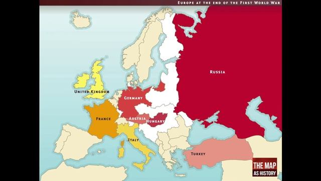 Europe at the end of the First World War смотреть онлайн