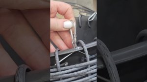Подвесное кашпо из ротанга Часть 1