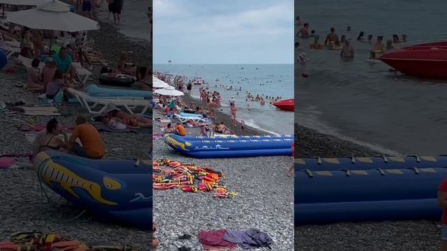 Сочи Лазаревское сегодня все купаются отдыхают и загорают смотреть онлайн