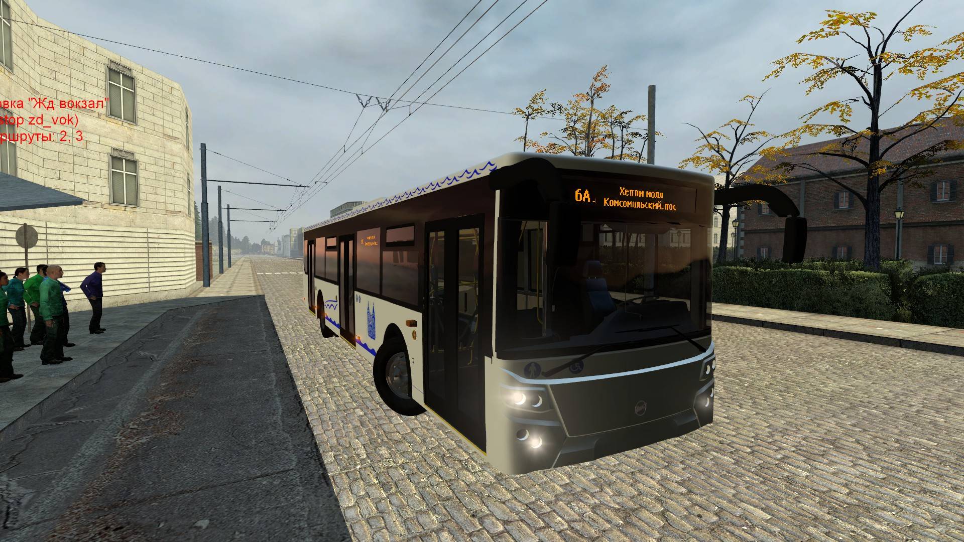 Лиаз-5292.30 в окрасе Саратова! И Лиаз-5292.22 Москва! Garry's Mod