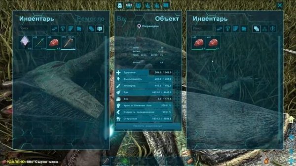 Как приручить птеранодона и аргентависа в ARK: Survival Evolved