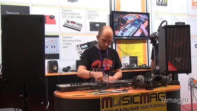 mmag.ru: Elektron The Trinity (Machinedrum, Monomachine, Octatrack) demo 1 by Dataline video review смотреть онлайн
