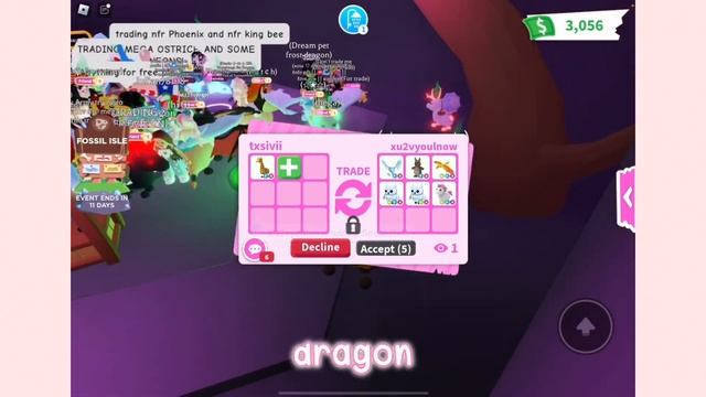 Adopt me rich trading! *I overpaid so much for owl and parrot 🦜* got giraffe and neon evil unicorn смотреть онлайн