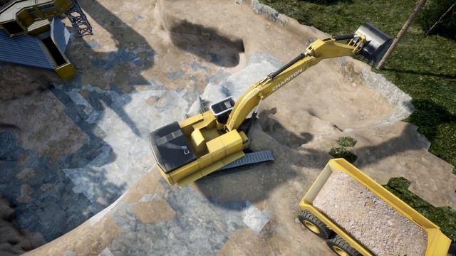 ⛏️Out of Ore⛏️: Игра I Timelapse I РАБОТЫ на верхней площадке вскрышного уступаI карьер "МИРА"#013 смотреть онлайн