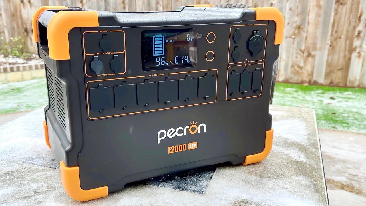 PECRON E2000LFP : Fantastic Extreme Budget Friendly LifePo4 Power Station