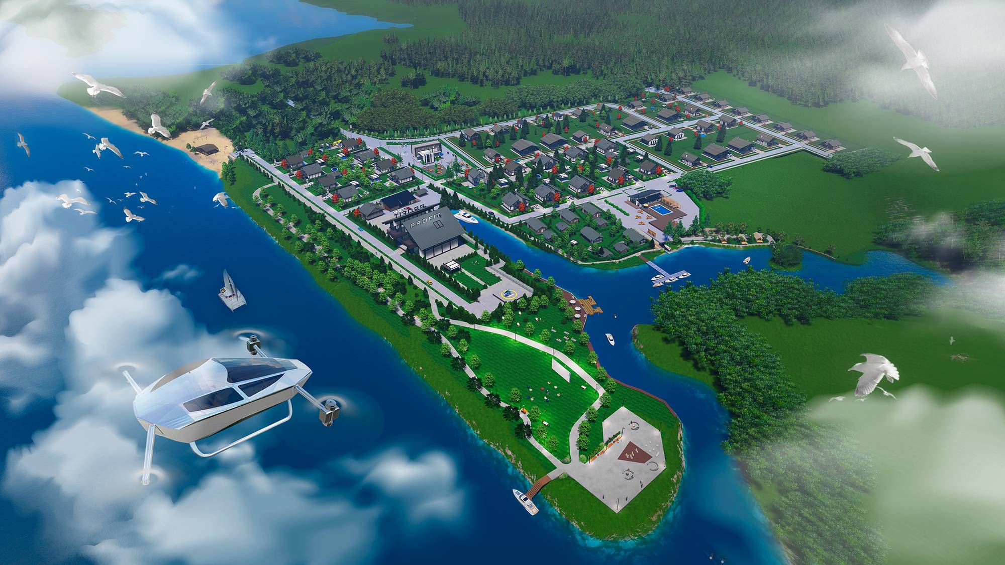 Коттеджный комплекс «Город-Сад. Эммаусс»