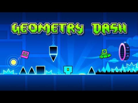 Играем в Geometry Dash. смотреть онлайн