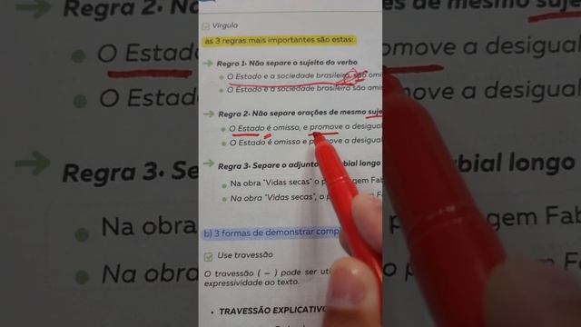 COMO USAR VÍRGULA NA REDAÇÃO DO ENEM | 200 na Competência 1 | Profinho da Redação смотреть онлайн