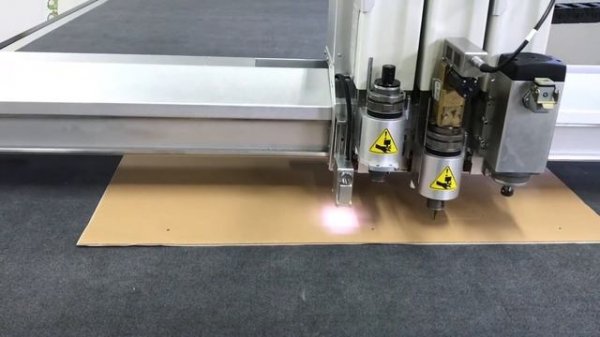 Cut from back side with IBRIGHTCUT-IECHO BK3 Cutting machine