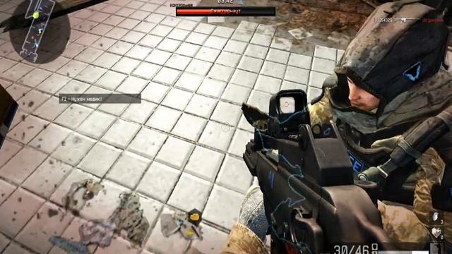 WarFace:Прохождение Pve-Миссии Сложно #1 смотреть онлайн