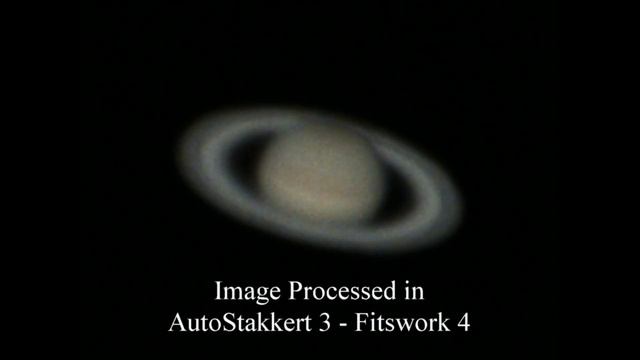 SATURN - MAY 26, 2018 - Celestron C9.25 XLT - ZWO ASI 120MC - ZWO ADC смотреть онлайн