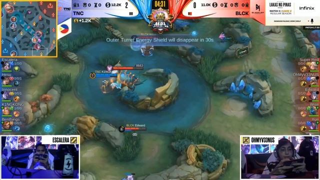 MPL PH S11 - BLACKLIST VS TNC - GAME 2 | MARCH 18, 2023 смотреть онлайн