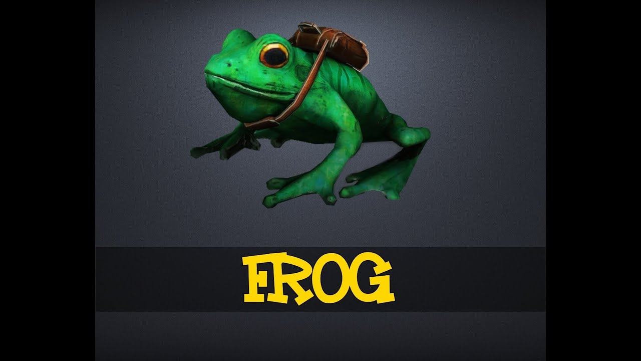 Dota 2 Courier: Skip the Delivery Frog смотреть онлайн