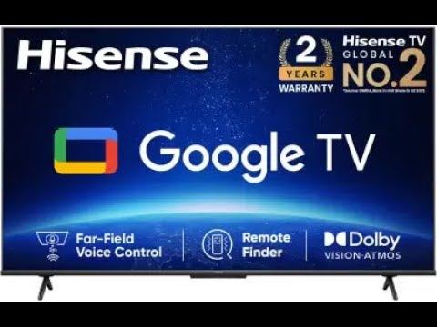 Hisense 75A6H 75 inch Bezelless Series 4K Ultra HD Smart LED Google TV Rs.99990 Review Unboxing 202 смотреть онлайн