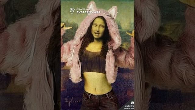 Cute Mona Lisa sings dragostea din tei | Numa Numa Yei❤️ смотреть онлайн