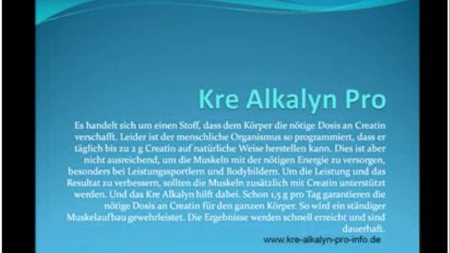 Kre Alkalyn Pro смотреть онлайн