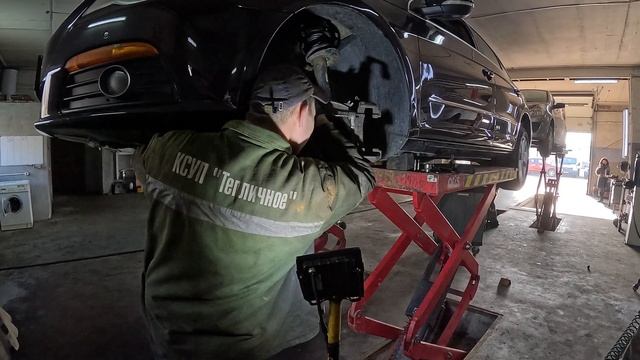 VOLKSWAGEN PASSAT. ЗАМЕНА СТУПИЦЫ. смотреть онлайн