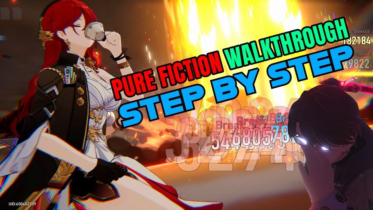 PURE FICTION GUIDE (WITHOUT DoT Team) WALKTHROUGH + TIPS (100 SUBS SPECIAL) | Honkai: Star Rail 2.0 смотреть онлайн