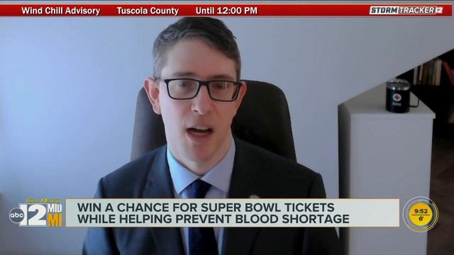 Red Cross giving away Super Bowl tickets to lucky blood donor смотреть онлайн