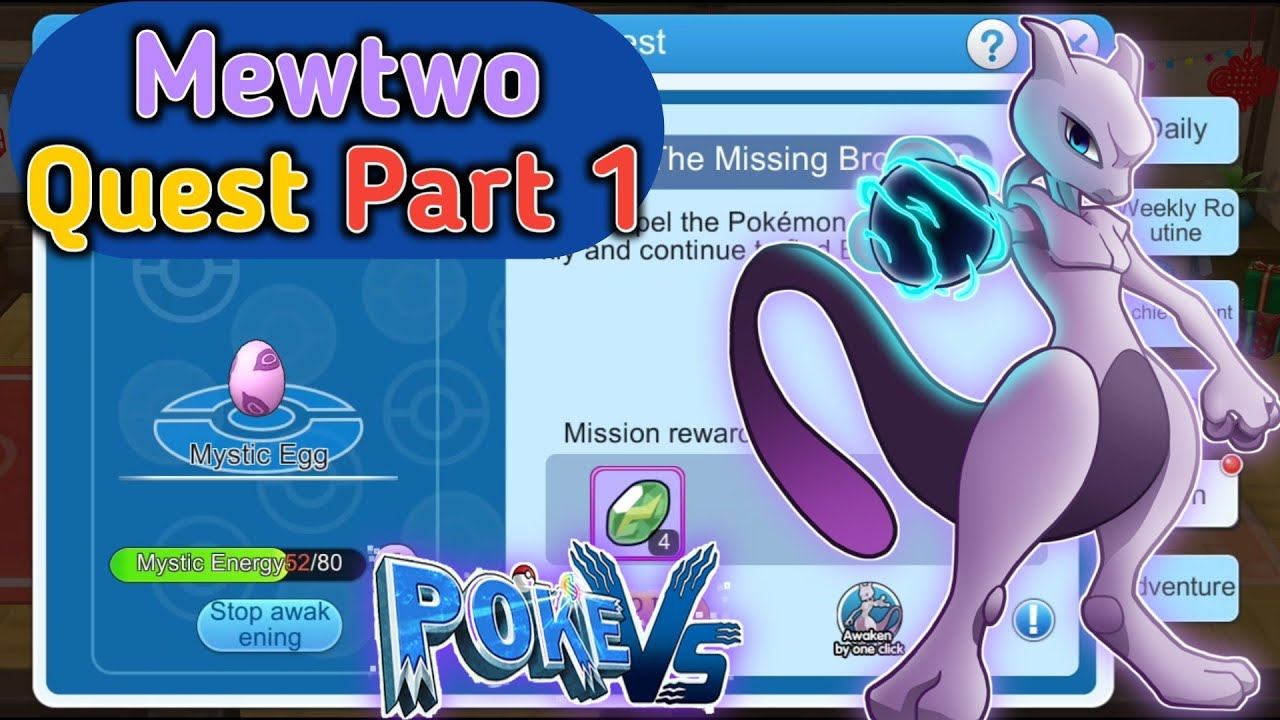 Mewtwo Quest Part #1 For monster honor fight || Pokemon evolution смотреть онлайн