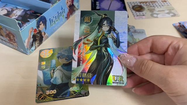 Лягушечное РАЗОЧАРОВАНИЕ | Распаковка коллекционных карточек Genshin Impact смотреть онлайн