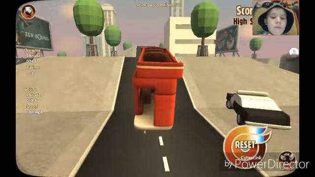 Играем в ИГРУ TURBO DISMOUNT (1 часть) с днем рождения афтобус смотреть онлайн