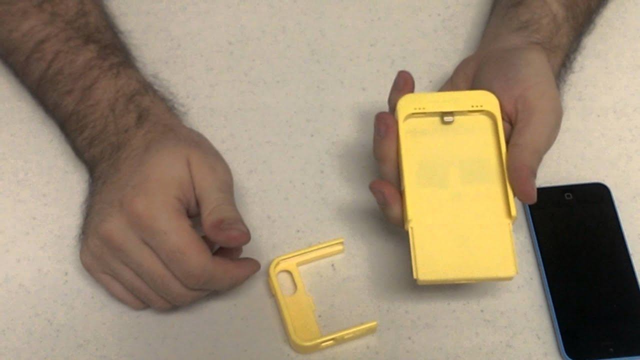 Apple iPhone 5C PowerGlider Battery Case from i-Blason смотреть онлайн