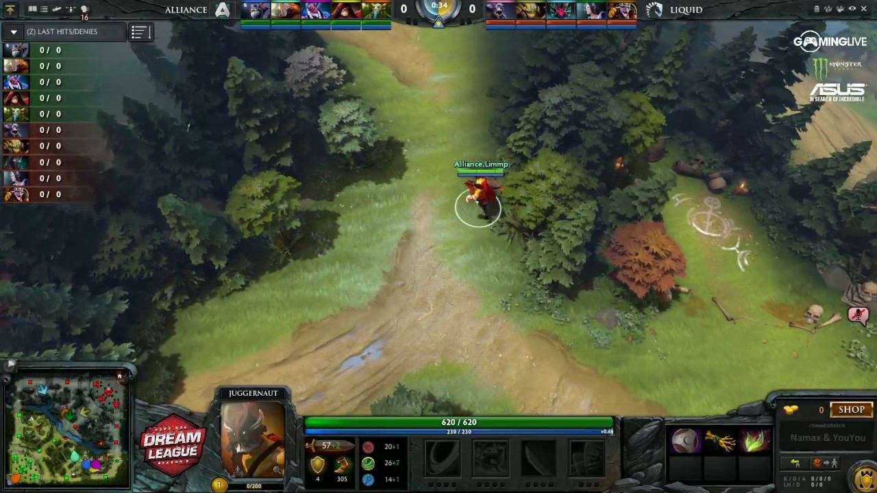 [DreamLeague S6] Liquid vs Alliance - Game 1 - Dota 2 FR смотреть онлайн