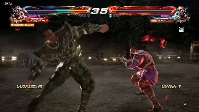 TEKKEN 7 Season 4 Y.T GG.B Wajid Ali Pakistan {Fakumram} Vs {Fakumram} India Rank Match On Led Part смотреть онлайн