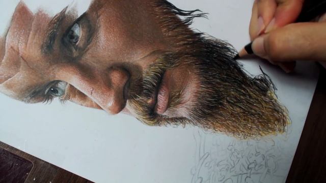 Desenhando barba em tempo real смотреть онлайн