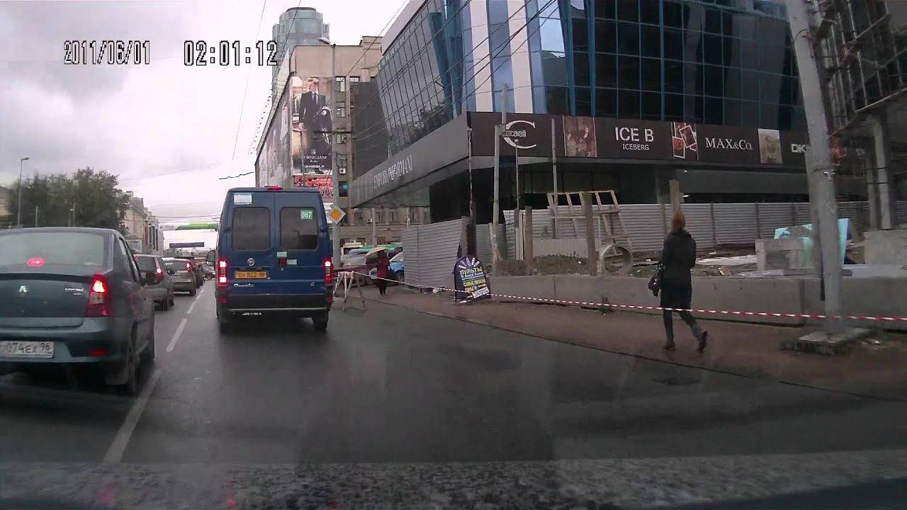 Тестовое видео №1 с авто видеорегистратора Full HD CR-500 DVR смотреть онлайн